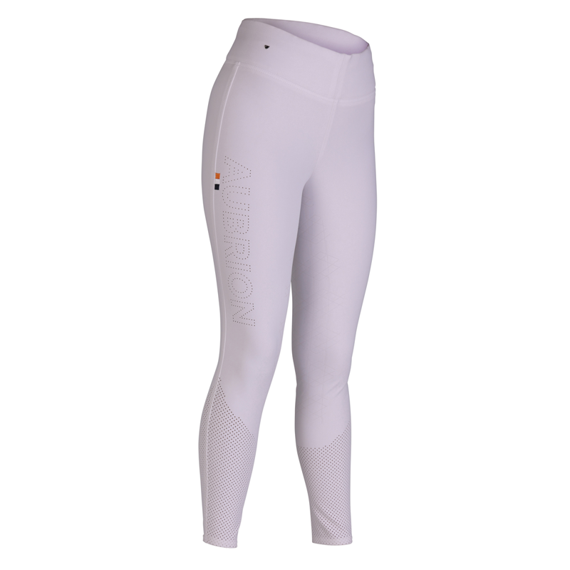Aubrion Ladies Optima Air Riding Tights - White-3
