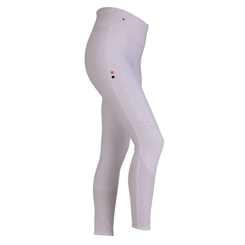 Aubrion Ladies Optima Air Riding Tights - White