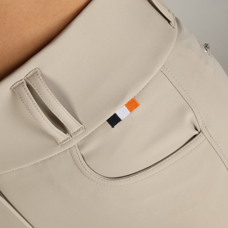 Aubrion Ladies Optima Pro Breeches - Beige-8