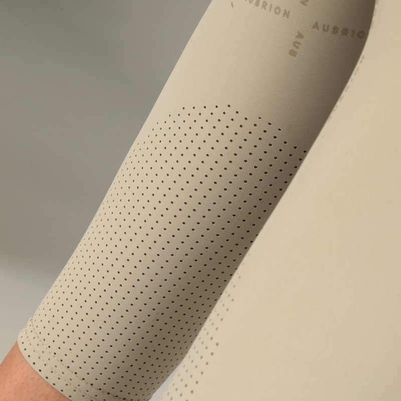 Aubrion Ladies Optima Pro Breeches - Beige-7