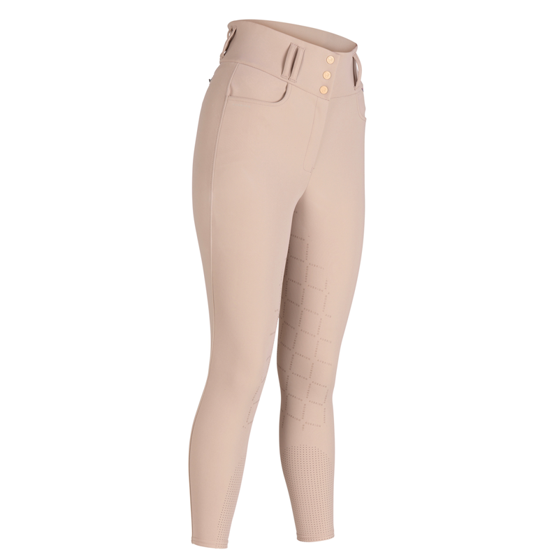 Aubrion Ladies Optima Pro Breeches - Beige-3