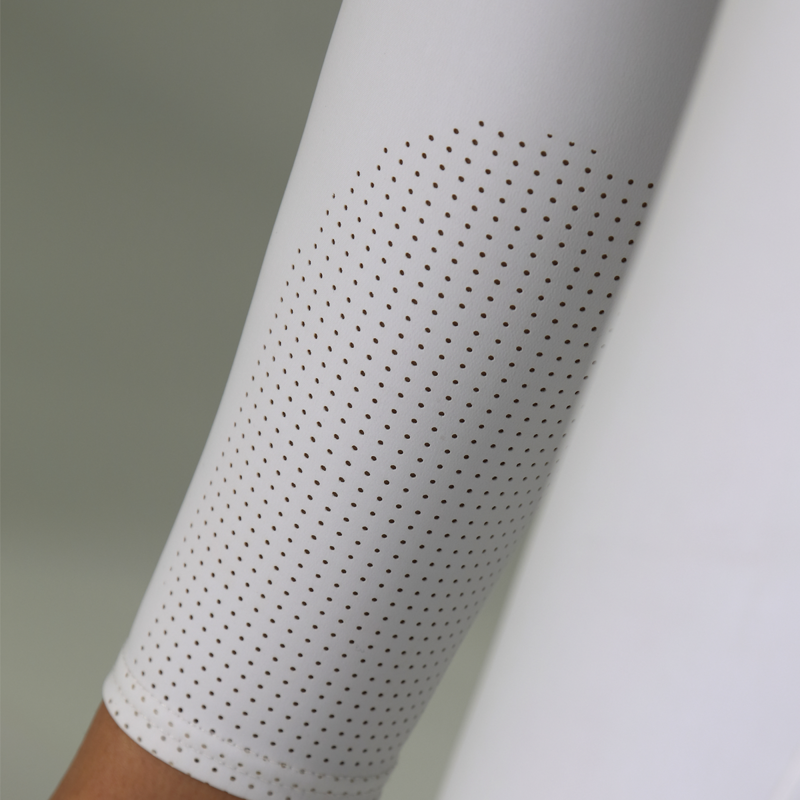 Aubrion Ladies Optima Pro Breeches - White-5