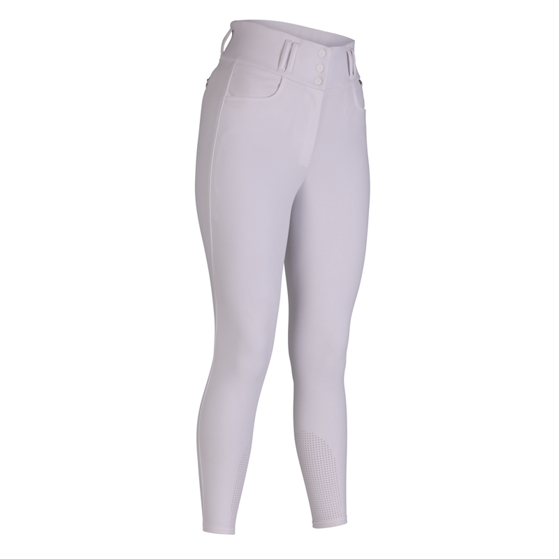 Aubrion Ladies Optima Pro Breeches - White-3