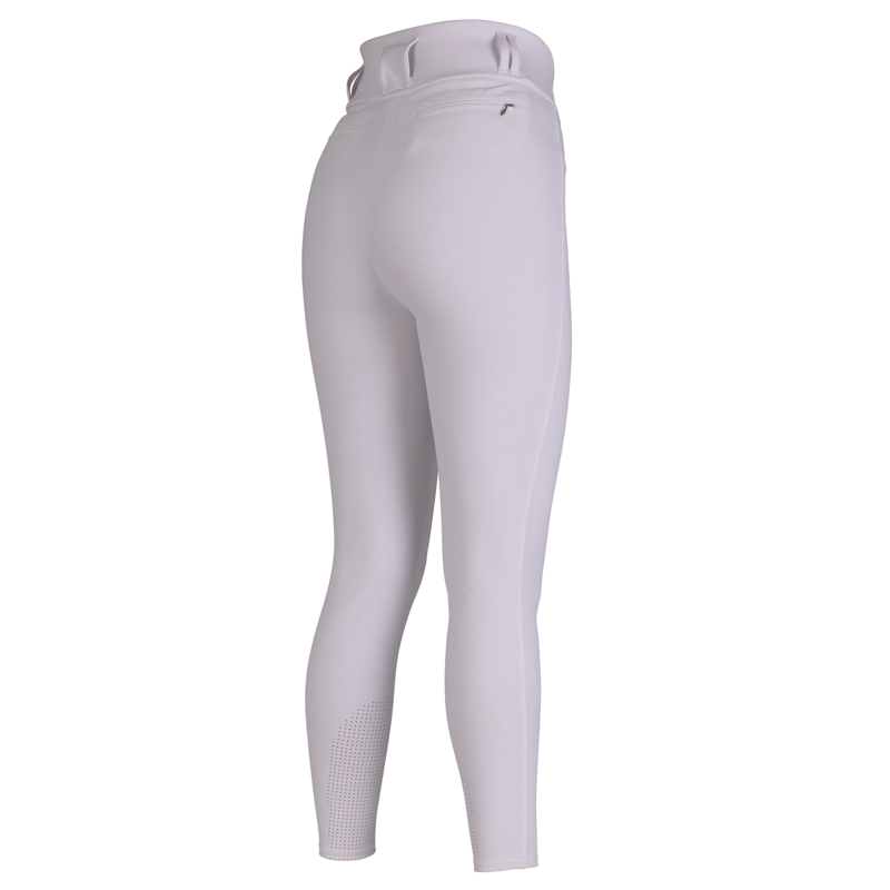 Aubrion Ladies Optima Pro Breeches - White-2
