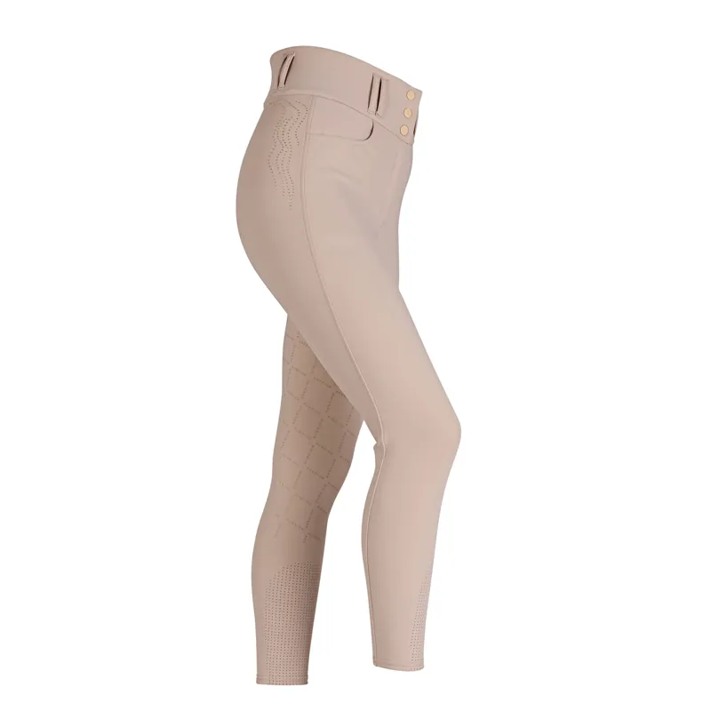Aubrion Ladies Optima Luxe Breeches - Beige