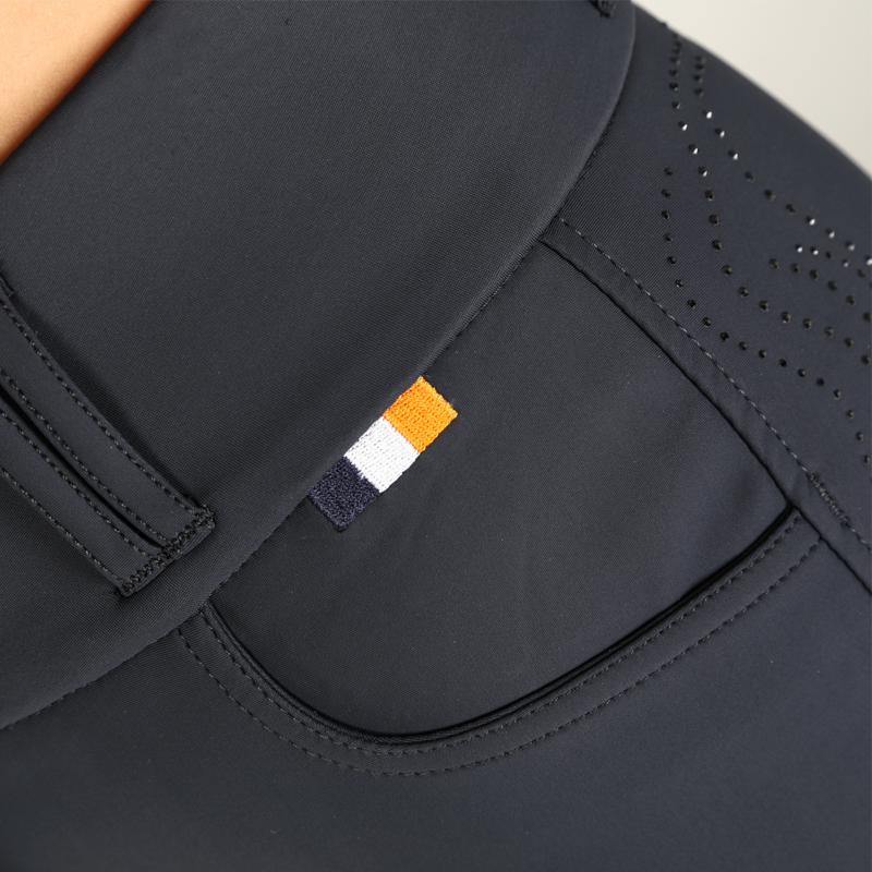 Aubrion Ladies Optima Luxe Breeches - Black-3