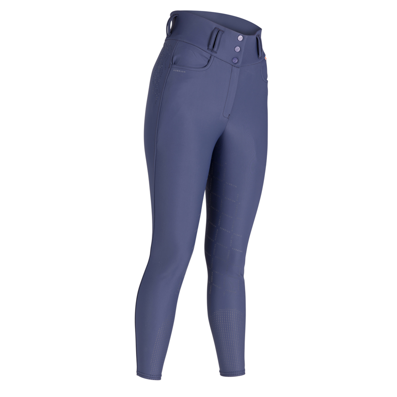 Aubrion Ladies Optima Luxe Breeches - Navy-2