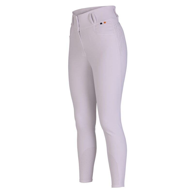 Aubrion Ladies Optima Luxe Breeches - White-2