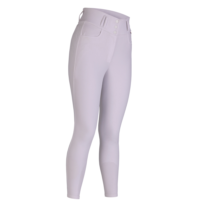Aubrion Ladies Optima Luxe Breeches - White-1