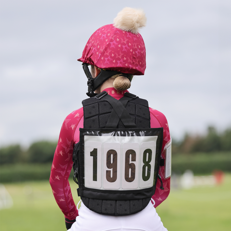 Aubrion Young Rider Hyde Park Hat Cover - Star-1