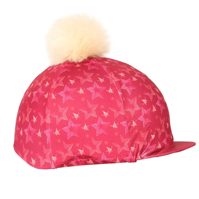 Aubrion Young Rider Hyde Park Hat Cover - Star