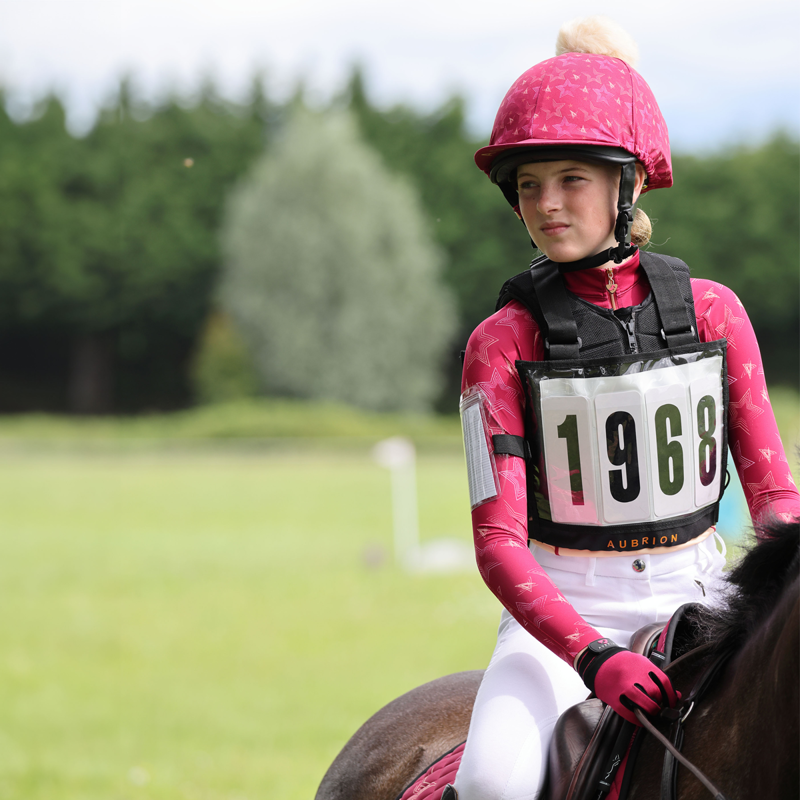 Aubrion Young Rider Hyde Park Hat Cover - Star-2