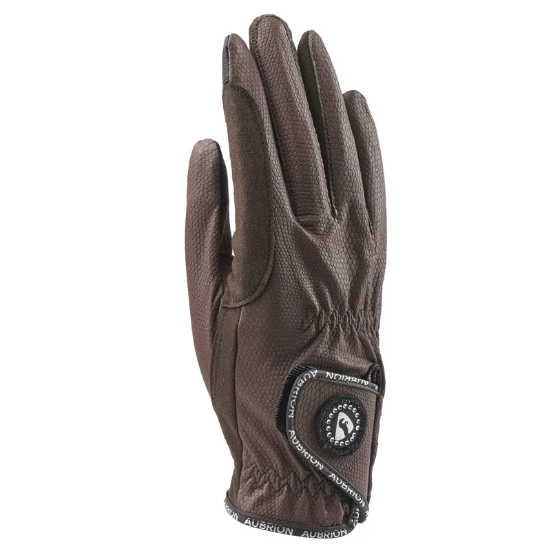 Aubrion Aachen FlexFit Riding Gloves - Brown