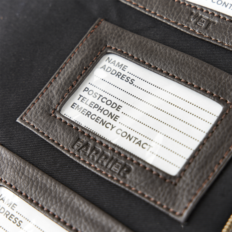 Aubrion Horse Passport Folder - Navy-2