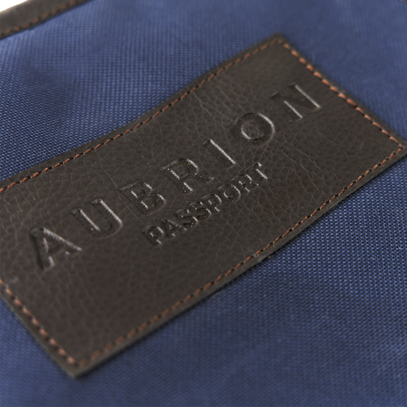 Aubrion Horse Passport Folder - Navy-5