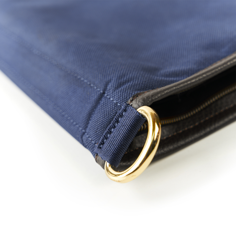 Aubrion Horse Passport Folder - Navy-6