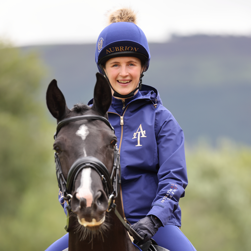 Aubrion Team Hat Silk - Navy-1