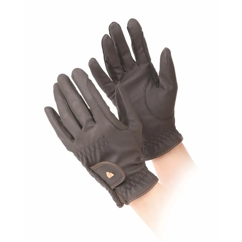 Aubrion Arene Riding Gloves - Brown