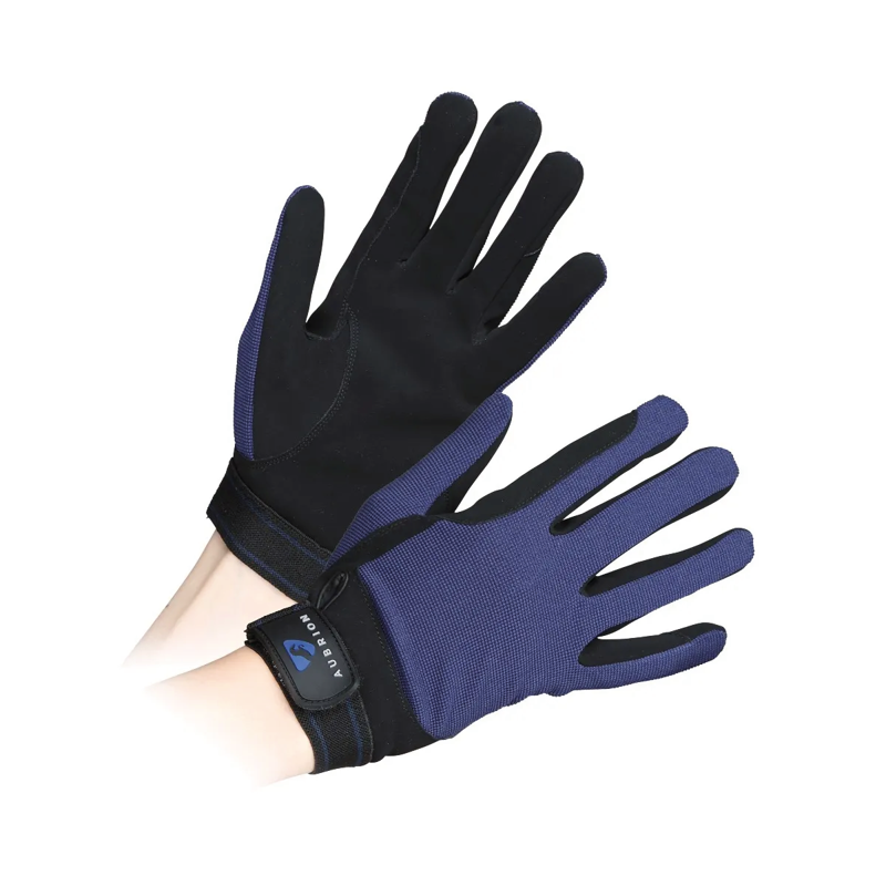 Aubrion Stratos SportFit Riding Gloves - Navy