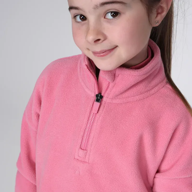 Aubrion Young Rider React Winter Fleece - Candy Floss-2