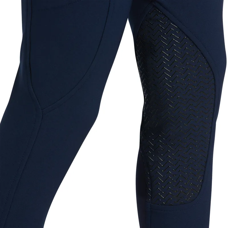 Ariat Youth Prelude Knee Patch Breech - Navy-3