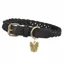 Shires Digby And Fox Plaited Dog Collar - Black