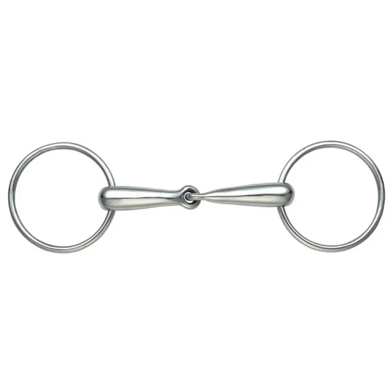 Shires Hollow Mouth Race Snaffle Bit