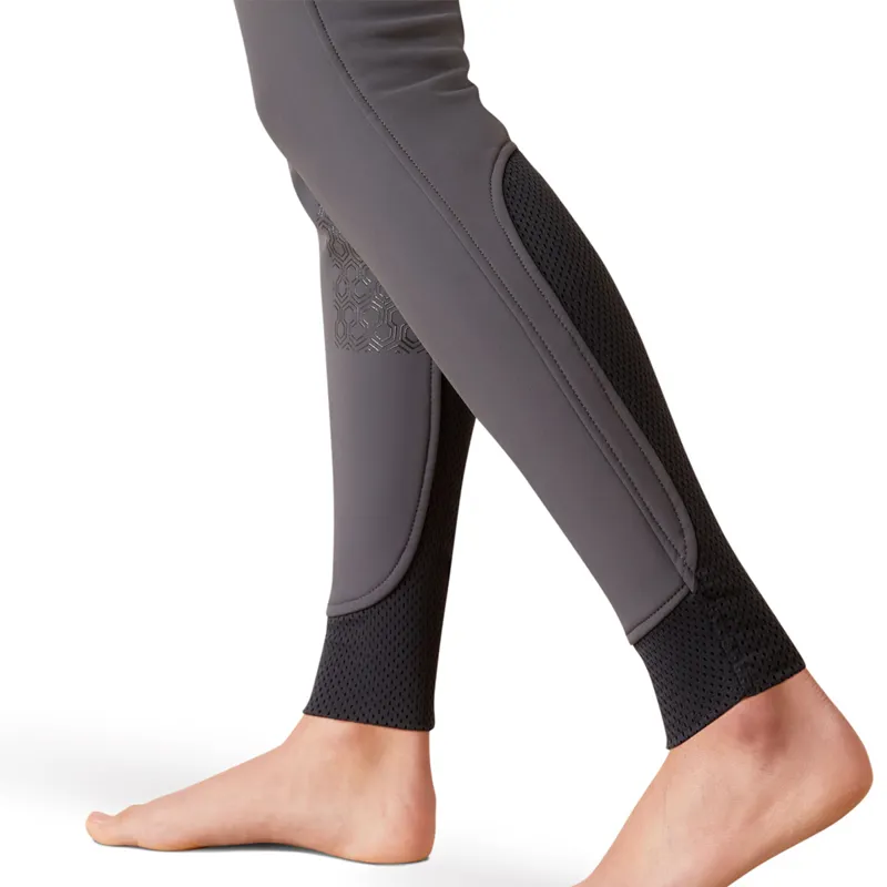 Ariat Women's Tri Factor Frost Insulated Full Seat Breech - Ebony-3