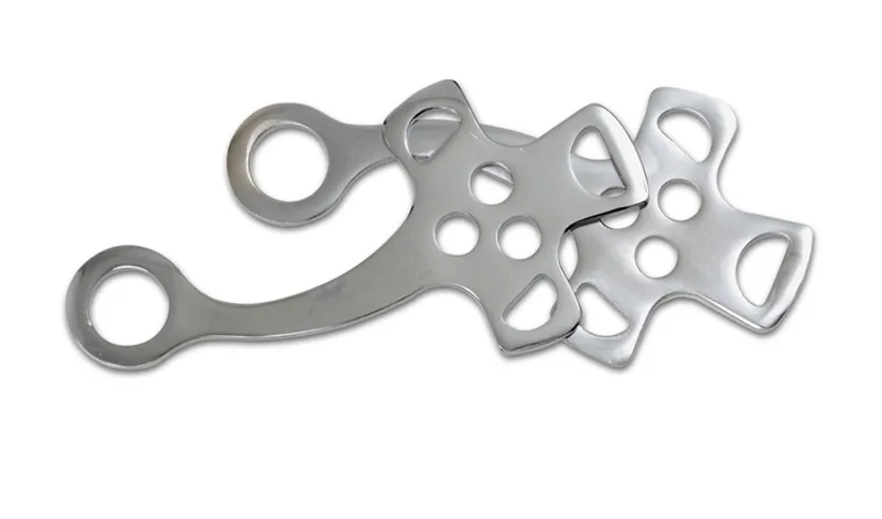 Shires One Size Metal Hackamore Cheeks