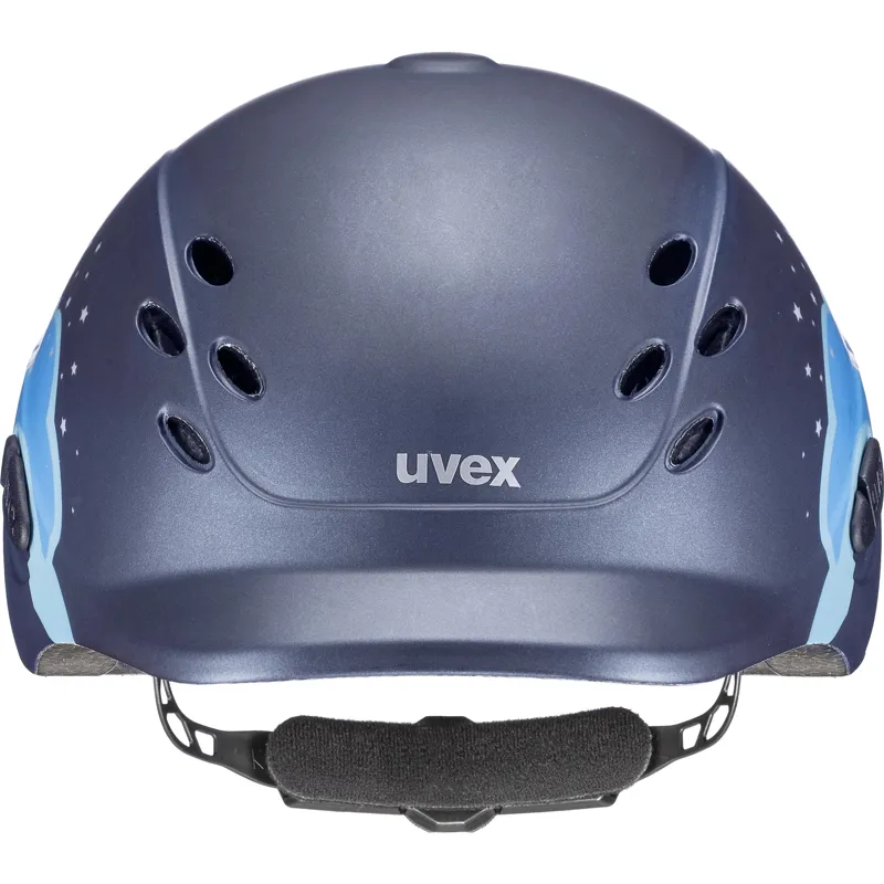Uvex Onyxx Unicorn Riding Hat - XXXS-XS - Navy Mat-3
