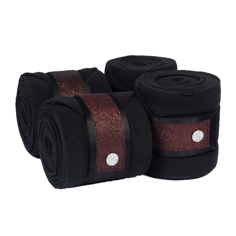 PS Of Sweden Stardust Polos - Sparkly Merlot