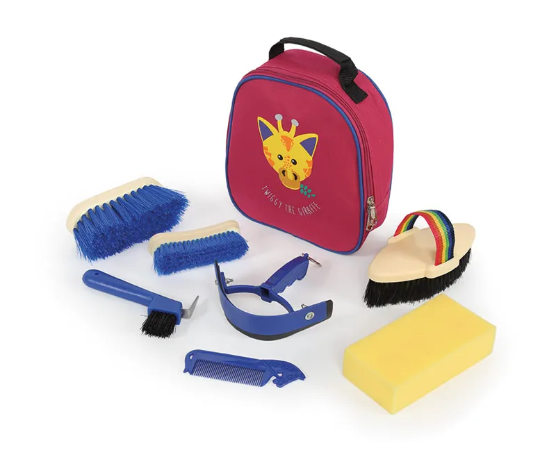 Shires Tikaboo Character Grooming Kit - Giraffe-1