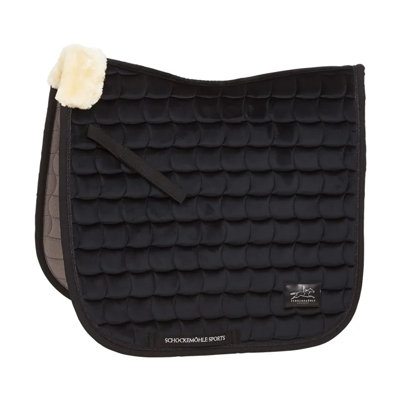 Schockemohle New Magic Pad Dressage Style Saddle Pad - Black