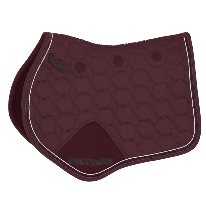 Schockemohle Power Pad S Style GP/Jump Saddle Pad - Wine