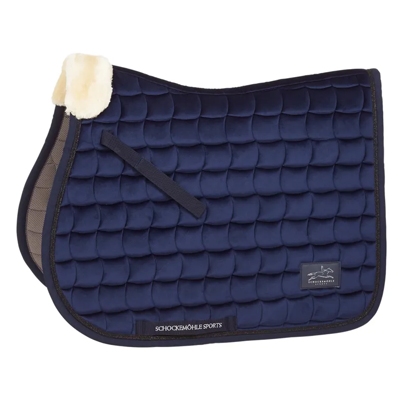Schockemohle New Magic Pad S Style GP/Jump Saddle Pad - Blue Nights