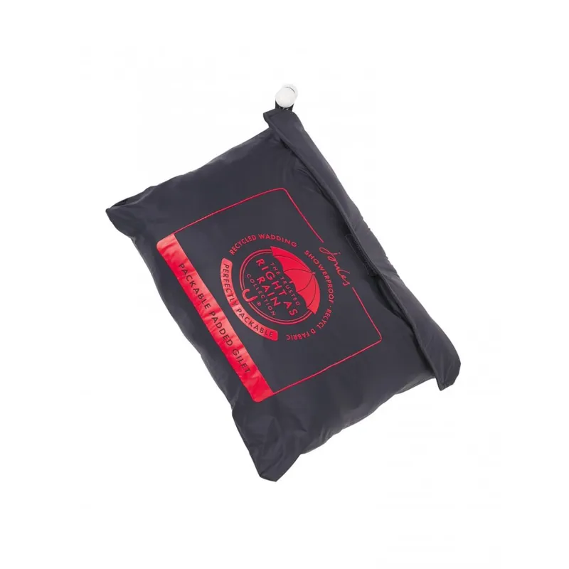 Joules Snug Gilet Family Packable Puffa Men's Gilet - Marine Navy-1