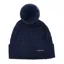 WeatherBeeta Cable Knit Pom Pom Beanie - Navy