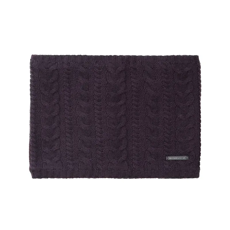 WeatherBeeta Cable Knit Snood - Blackberry