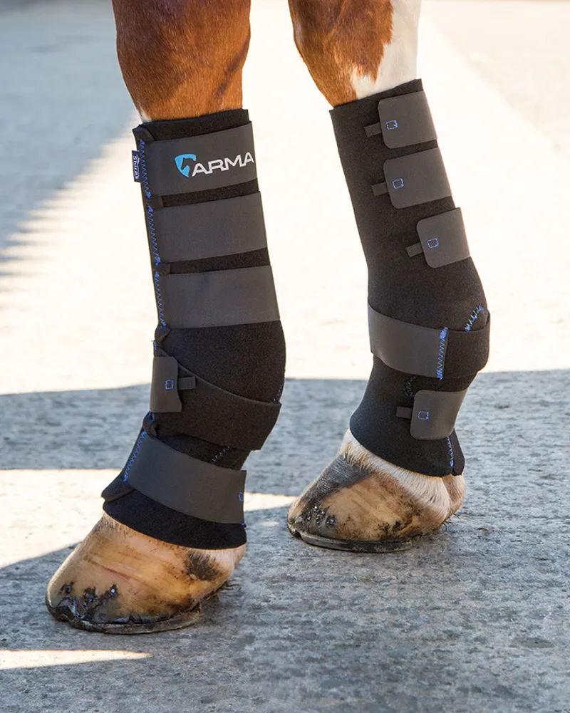 Shires Arma Deluxe Mud Socks In Black