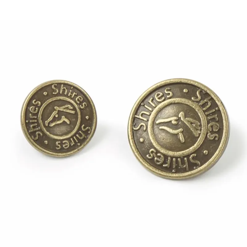 Shires Spare Button For Aston Jacket - Antique Brass