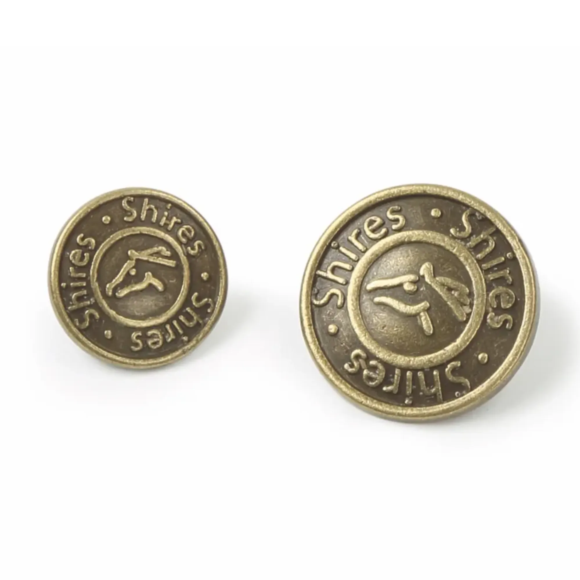 Astor Buttons Shires Spare Button For Aston Jacket - Antique Brass