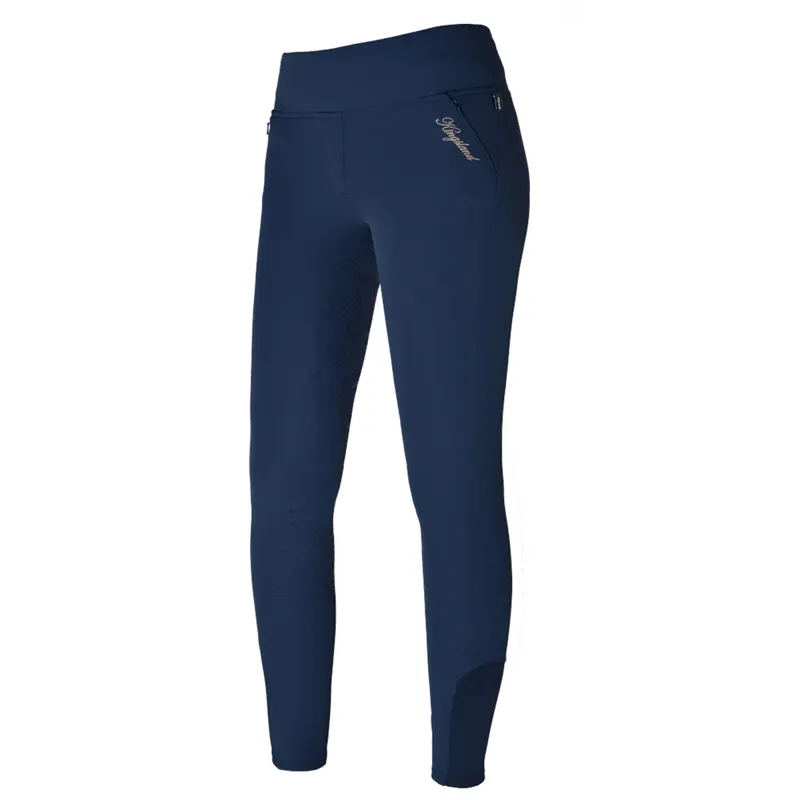 Kingsland Katja Full Grip Breeches - Blue Midnight Navy