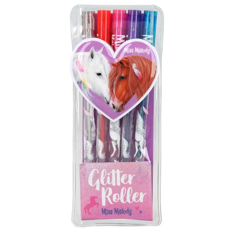 Miss Melody Glitter Roller Soft Gel Ink 