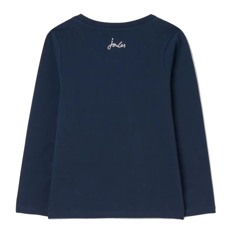 Joules Chomp Long Sleeve T-Shirt - Blue Hedgehog-1