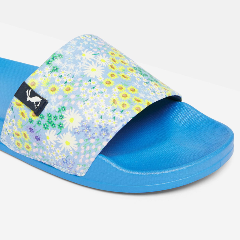 Joules Poolside Printed Slider - Ditsy Floral-1