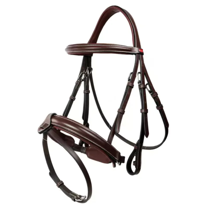 John Whitaker Eastwood Crank Bridle  - Havana