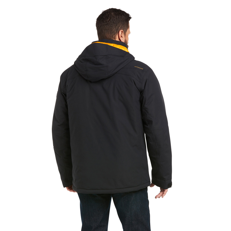 Ariat Men's Rebar Storm Fighter 2.0 Waterproof Jacket - Black-1