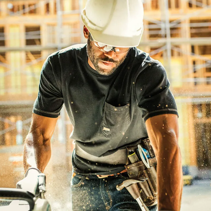 Ariat Men's Rebar Workman T-Shirt - Black-1