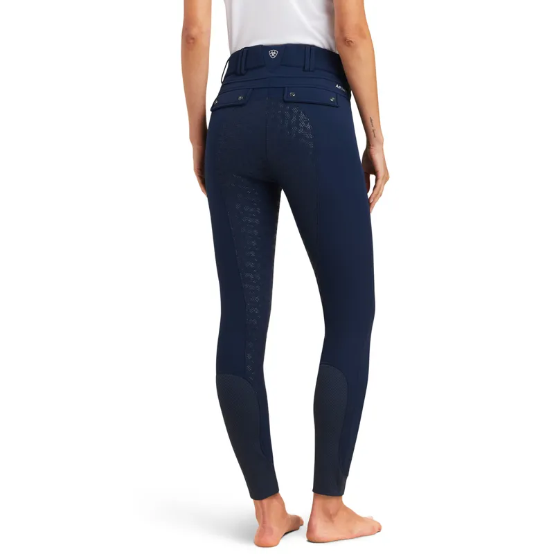 Ariat Women's Tri Factor Frost Insulated Full Seat Breech - Navy-1