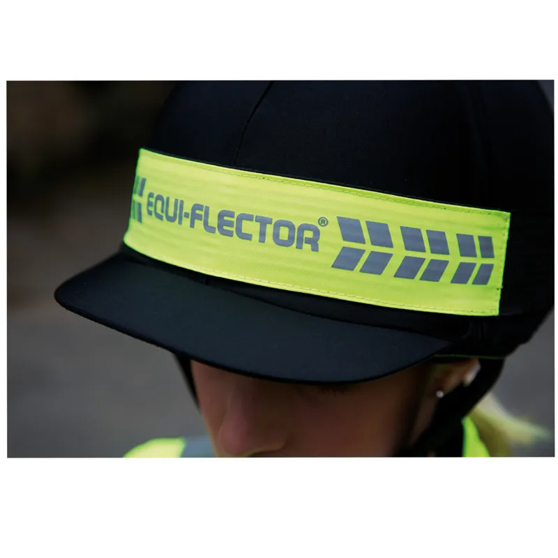 Shires Equi-Flector Hat Band - Yellow